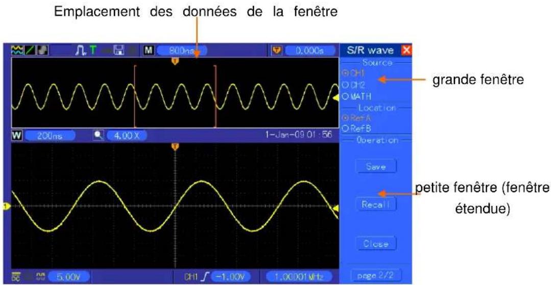 VOLTCRAFT DSO1102D - Commandes horizontales - 3