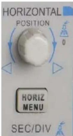 VOLTCRAFT DSO1102D - Commandes horizontales - 1