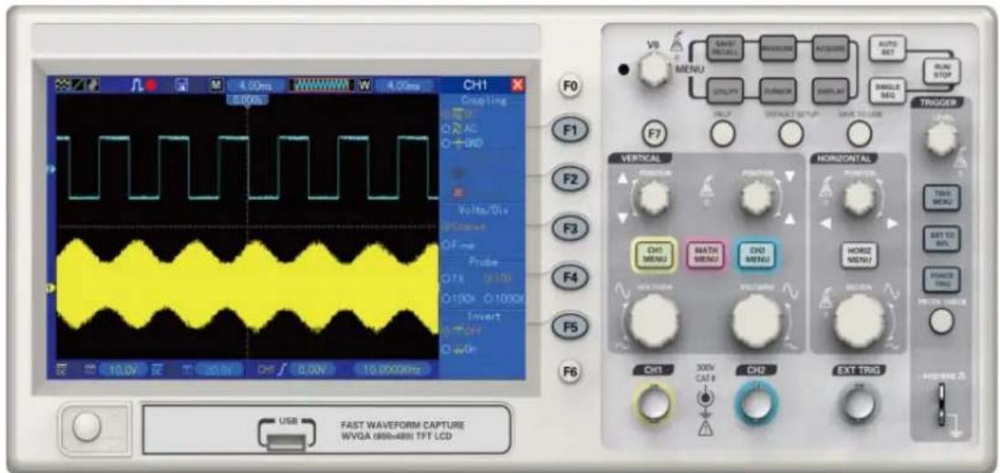 VOLTCRAFT DSO1102D - Chapitre 5 Fonctionnement élémentaire - 1