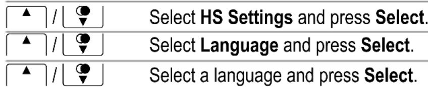 SWITEL DFT1472 - Setting the display language - 1