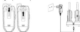 SWITEL WTF 777CC - Poser/retirer le clip de ceinture - 1