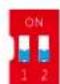 Chuango AID420 - Power output setting - in the Transmitter (T unit) - 2