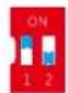 Chuango AID420 - Power output setting - in the Transmitter (T unit) - 1
