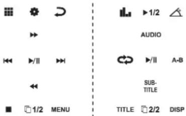 MAC AUDIO VME 9114 TS - Commandes de lecture - 1