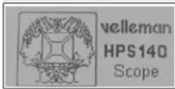 velleman HPS140 Scope