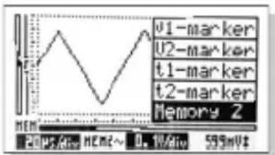 U1-marker U2-marker t1-marker t2-marker Memory 2 20fps/d, HEMZ ~ 0.18/div 599mV