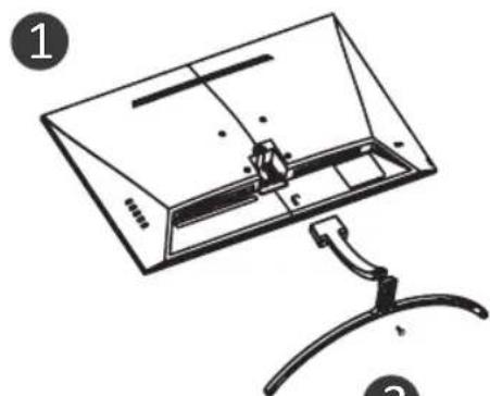 SPC Smart Monitor 24 - INSTALLATION DU SOCLE - 1