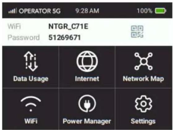 NETGEAR Nighthawk M6 Pro MR6550 - Pour supprimer des messages de l'écran Nighthawk M6 : - 1