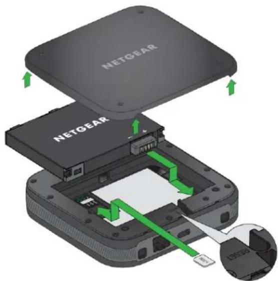 NETGEAR Nighthawk M6 Pro MR6550 - Pour congurer votre Nighthawk M6: - 1