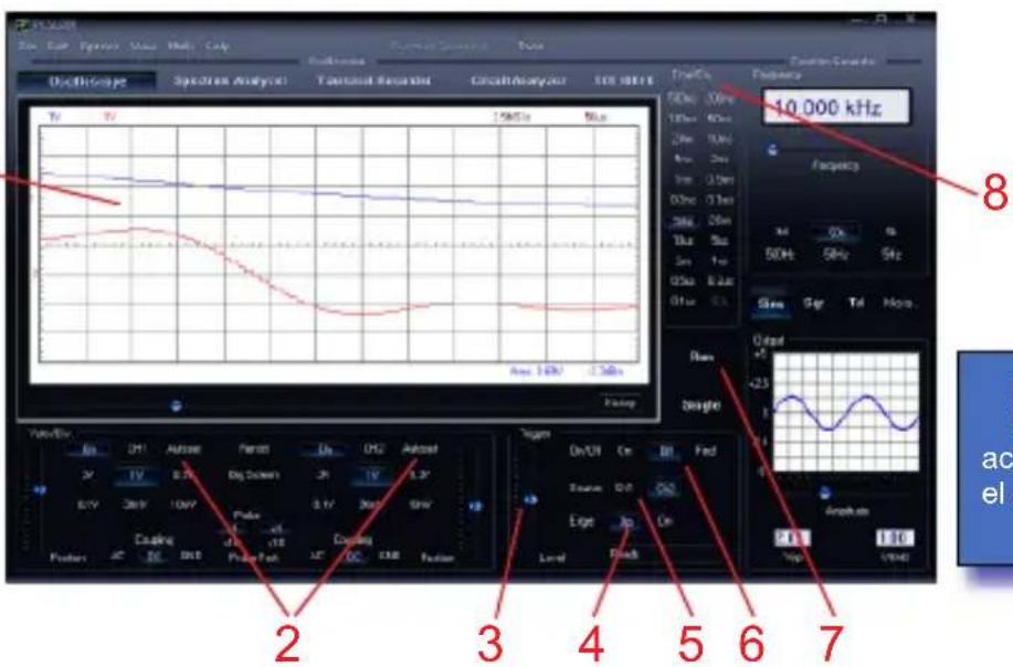 VELLEMAN PCSU200 - EL osciloscopio : - 1