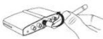 B-SPEECH RTX1 - Attaccare l'antenna - 3