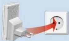 AVM FRITZ!WLAN Repeater 450E - FRITZ!WLAN Repeater 450E: conectarse pulsando un botón a la red WiFi - 6