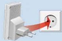 AVM FRITZ!WLAN Repeater 450E - FRITZ!WLAN Repeater 450E: conectarse pulsando un botón a la red WiFi - 1