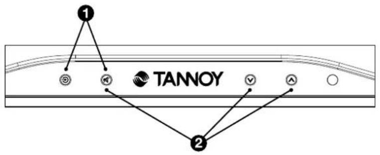 TANNOY BaseStation One - Programación del BaseStation One para usar otro control remoto - 1