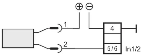 IFM DL2503 - Raccordement des capteurs et transmetteurs (In1, 2) - 3