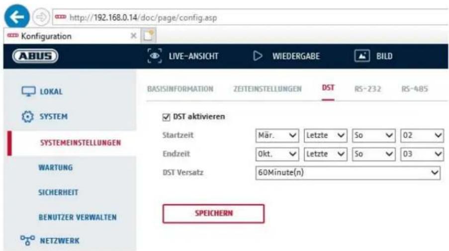ABUS IPCB34611A - DST / Heure d'été - 1