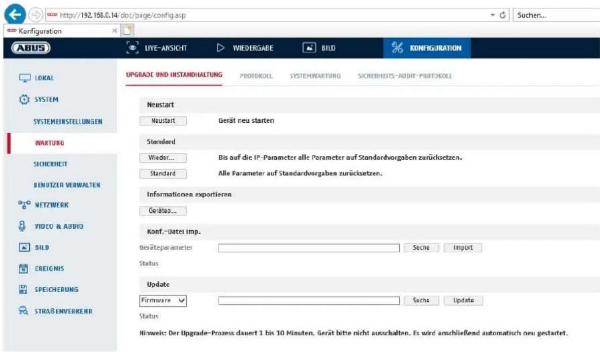 ABUS IPCB34611A - Upgrade und Instandhaltung - 1