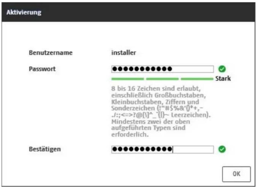 ABUS IPCB34611A - Toewijzing van het eerste wachtwoord - 1