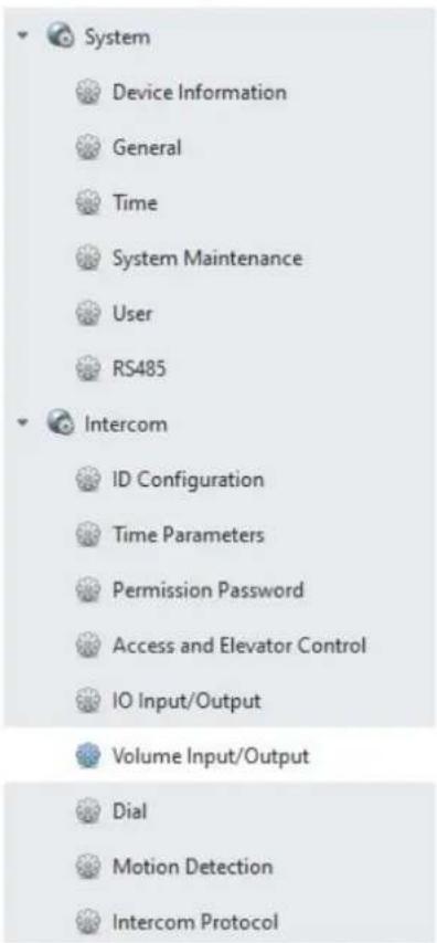 ABUS TVHS20300 - Adjusting the volume on the door video module (TVHS20000(S), TVHS20010(S)) - 1