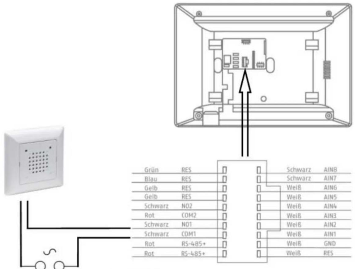 ABUS TVHS20300 - Connecting an existing doorbell - 1