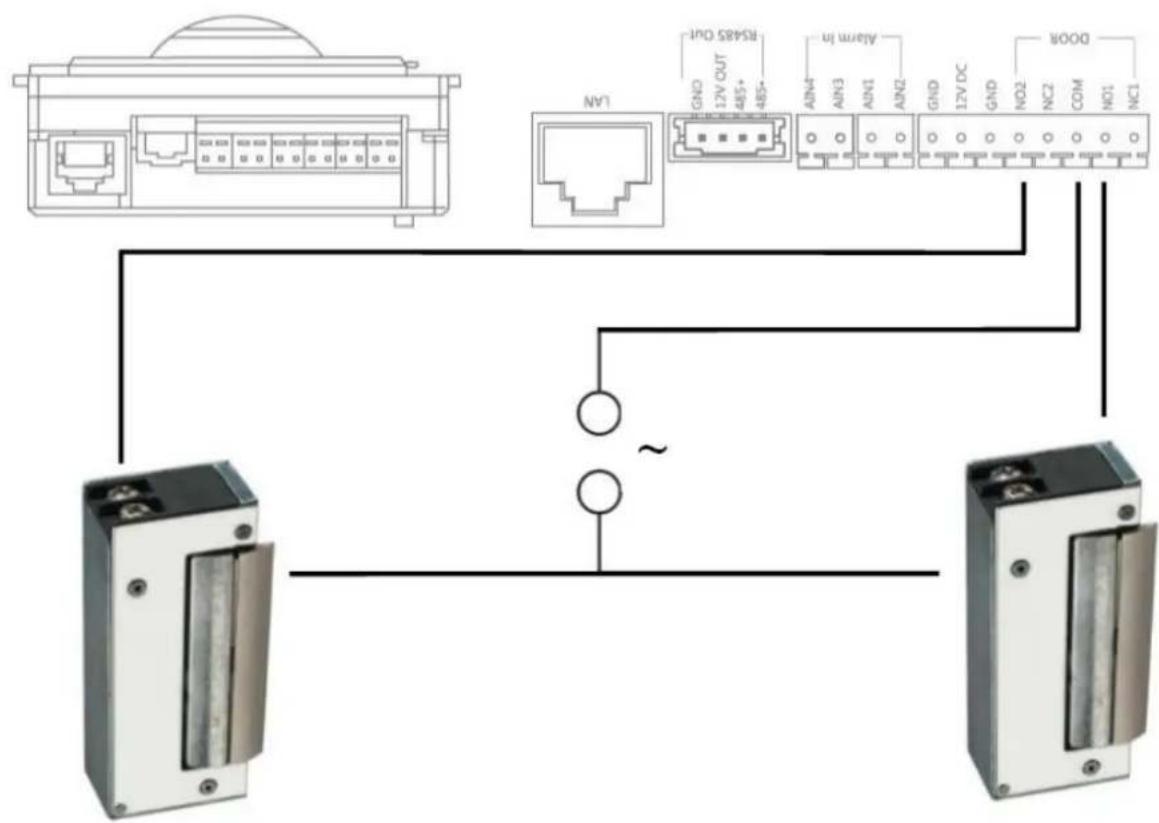 ABUS TVHS20300 - Tilsutnag af elektrisk dorabner til videomodulet (inkl. "havelage") - 5