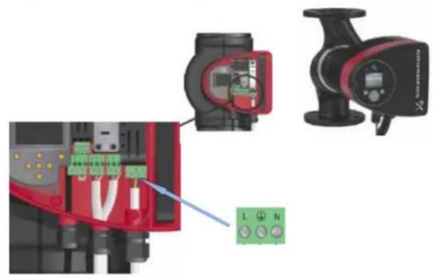 DIMPLEX WSI 150TU - Raccordement de la tension d'approvisionnement \~ 230 V - 1