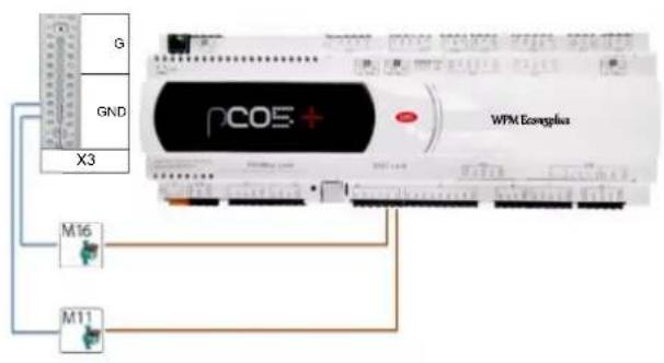DIMPLEX WSI 150TU - Raccordement du signal d'entrée 0 – 10 V - 3