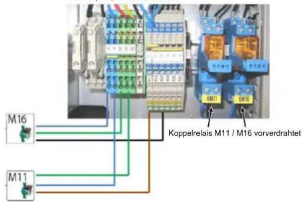 M16 M11 Koppelrelais M11 / M16 vorverdrahtet