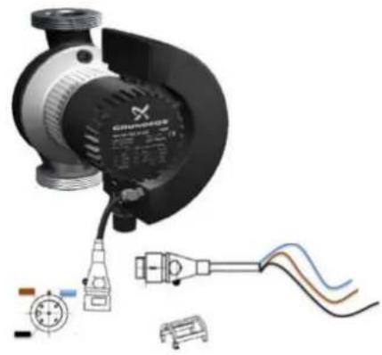 DIMPLEX WSI 90TU - Raccordement du signal d'entrée 0 – 10 V - 1