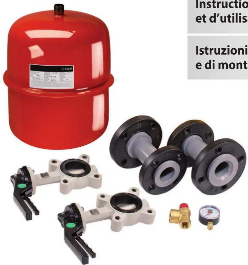 Instruction et d'utilisa Istruzioni e di monta