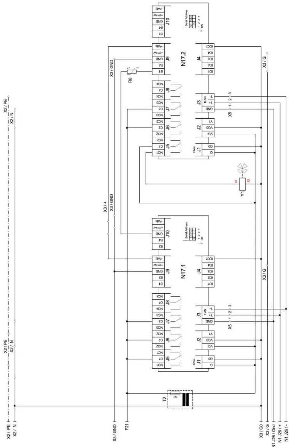 DIMPLEX SI 10MER - Steuerung Kuhlregler / Control via the cooling controller / Commande régulateur refroidissement - 1