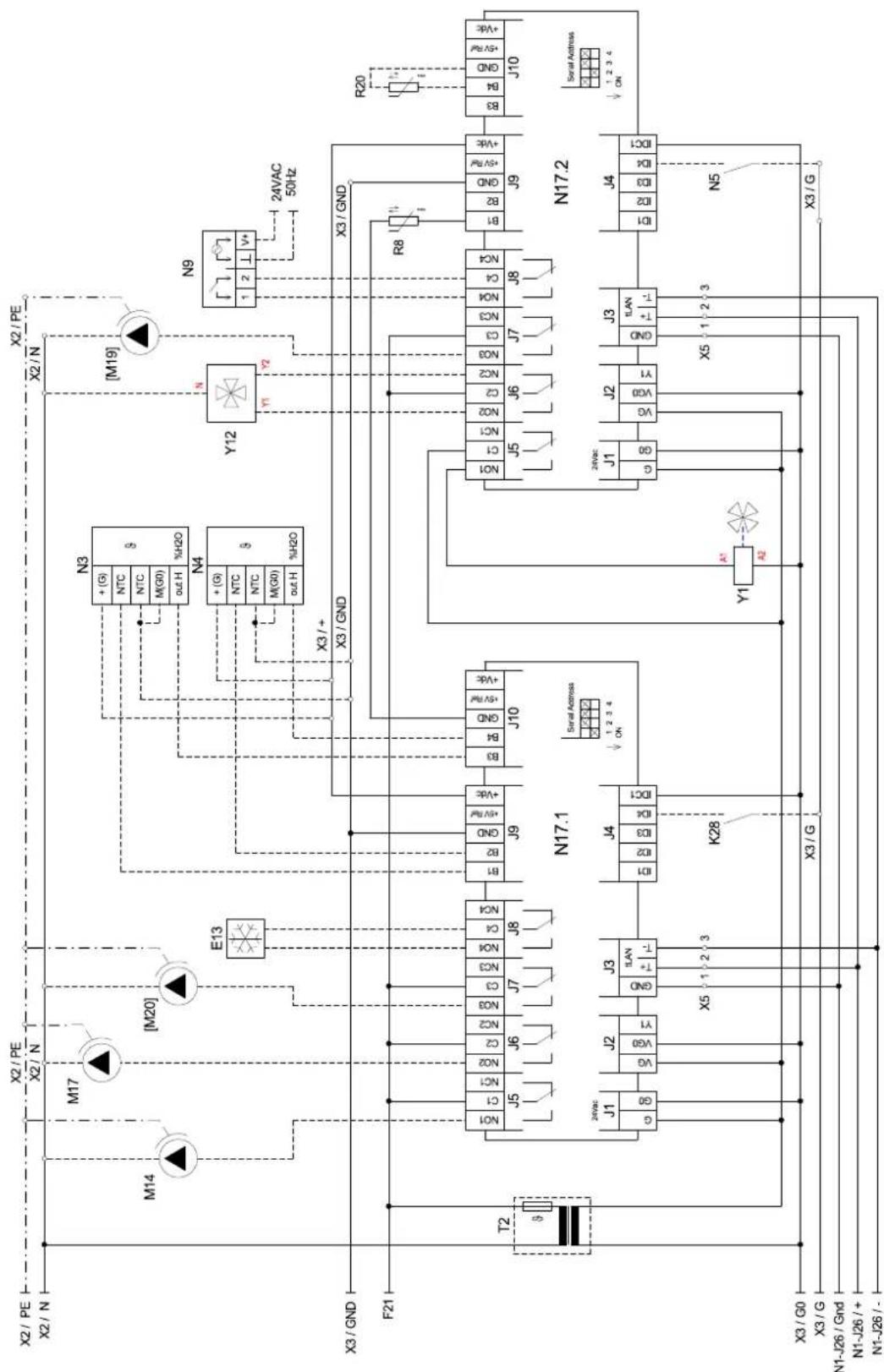 DIMPLEX SI 10MER - Anschlussplan Kuhlregler / Terminal diagram for cooling controller / Schéma de branchement du régulateur de refroidissement - 1