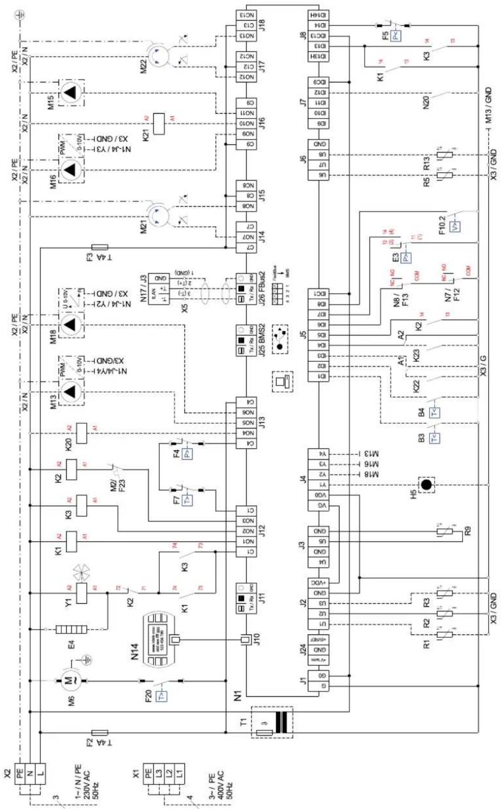 DIMPLEX SI LI 20TES - Stromlaufpläne / Circuit Diagrams / Schémas électriques - 1