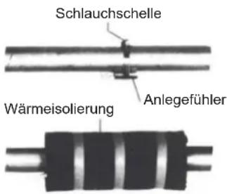 DIMPLEX SI LI 20TES - Montage der Anlegefühler - 1