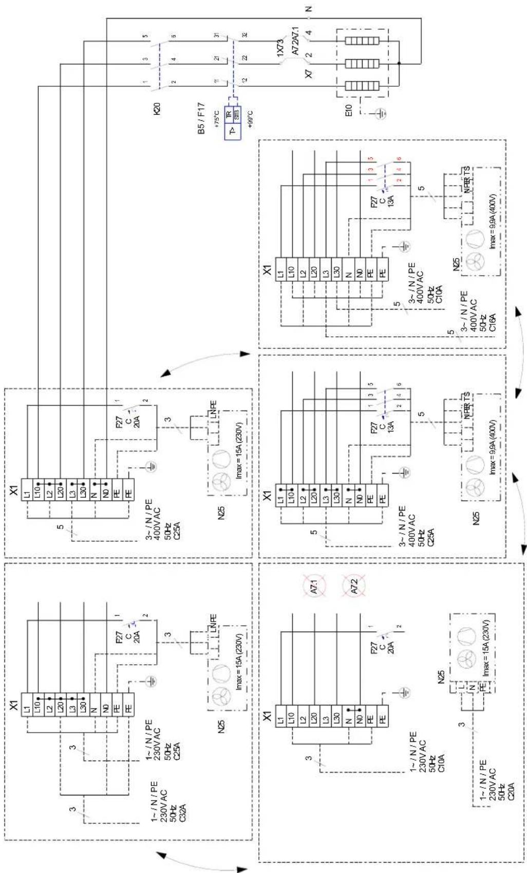 DIMPLEX LAK 9IMR - Stromlaufpläne / Circuit diagrams / Schémas électriques - 3