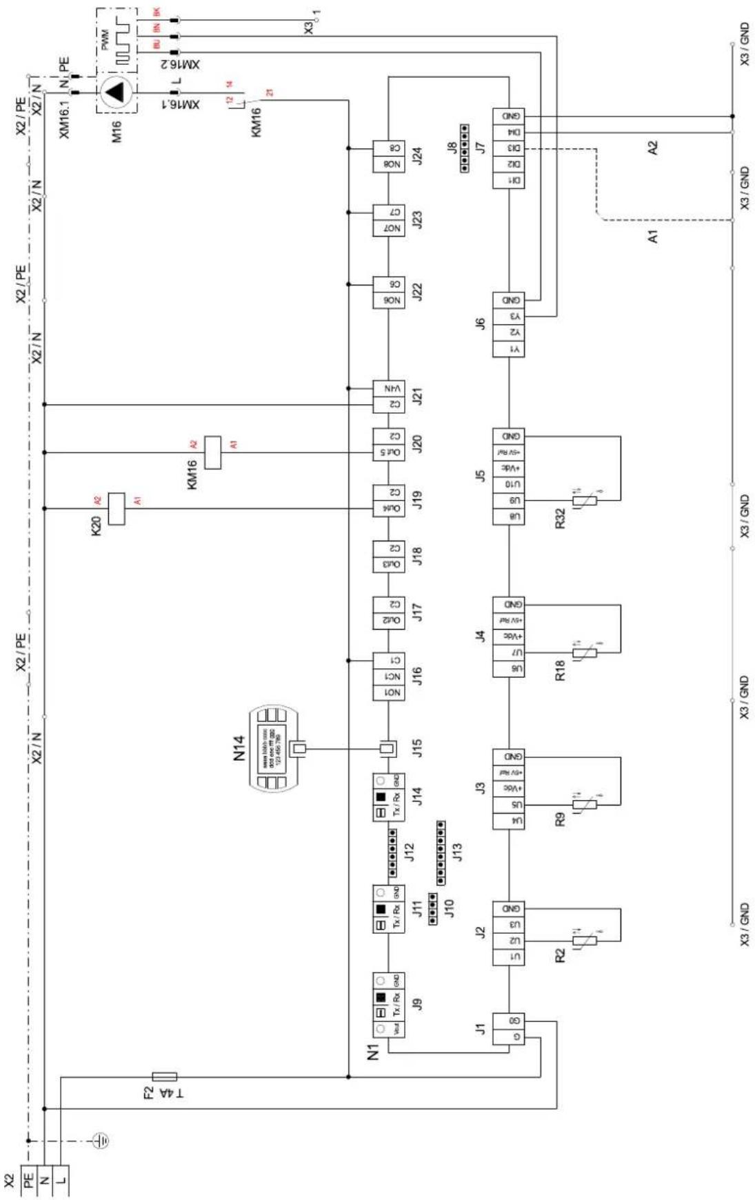 DIMPLEX LAK 9IMR - Maßbild Inneneinheit / Dimension drawing indoor unit / Schéma coté unité intérieure LAK 6IMR / LAK 9IMR / LAK 14IMR / LAK 14ITR - 4