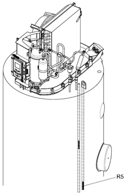 DIMPLEX DHW 400+ - Commande d'un circulateur pour utiliser l'échangeur thermique via la régulation existante d'une chaudière - 1