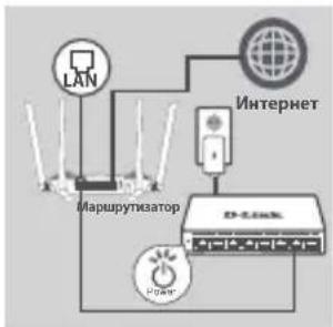 D-LINK DMS108 - УСТАНОВКА КОМMYТАТОРА - 1
