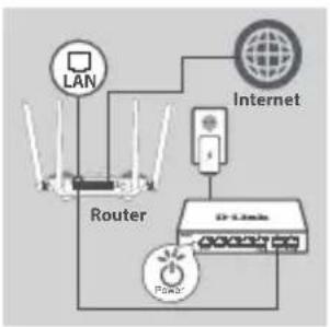 D-LINK DMS105 - SWITCH SET-UP - 1