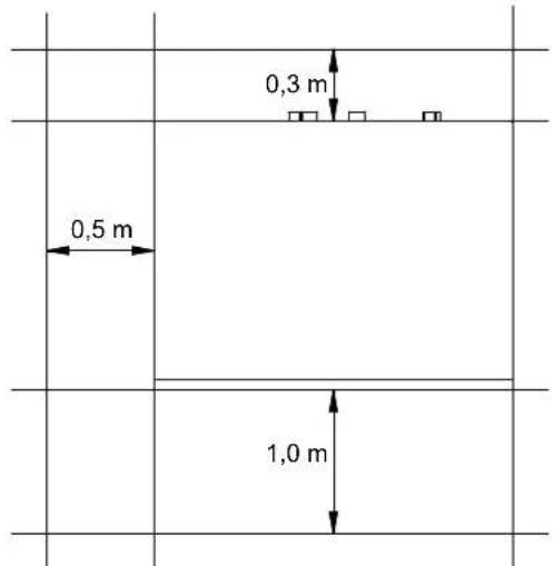 0,3 m 0,5 m 1,0 m