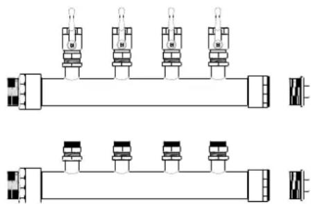 DIMPLEX SIK 14TES - Brine Circuit Manifold - 1