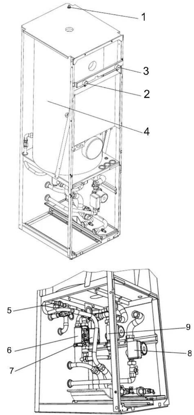 DIMPLEX SIW 11TES - Brine-to-water hydraulic module - 1
