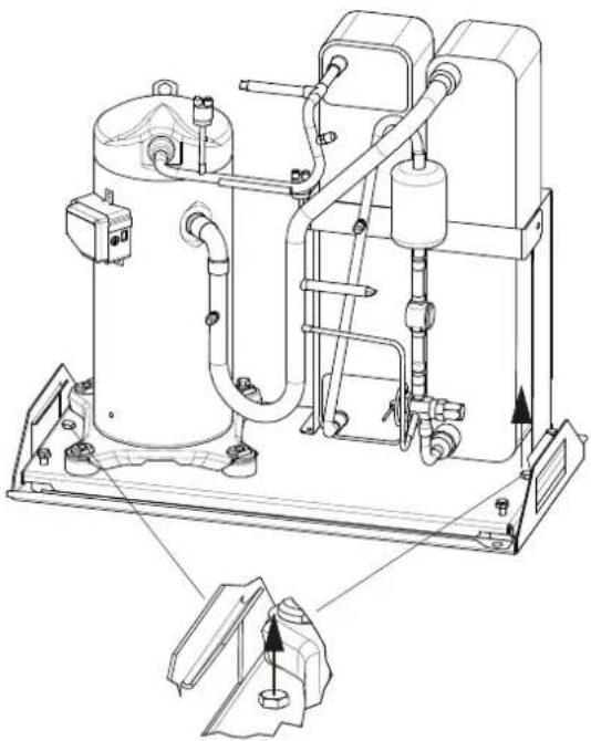 DIMPLEX SIW 11TES - Removing the heat pump module - 4
