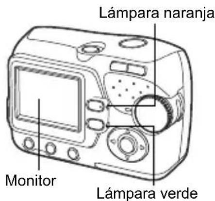 OLYMPUS X-450 - Presionando el botón de bloqueo, deslice la tapa del compartimiento de las pilas/ tarjeta en la dirección indicada por Ⓐ luego levántela hacia Ⓑ - 1