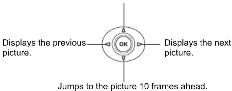 OLYMPUS X-450 - Use the arrow pad to playback other pictures. - 1