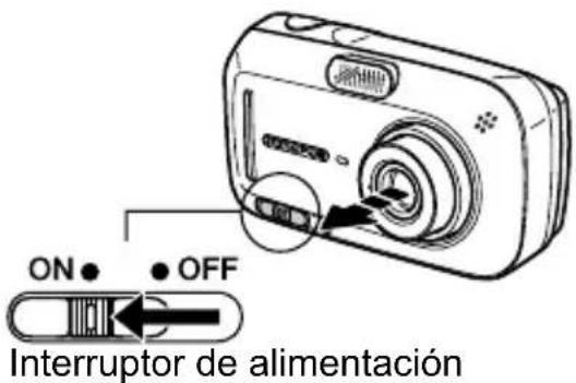 OLYMPUS X-500 - Cómo encender la cámara. - 2