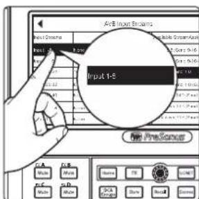 AI Input Systems Input 1-5 File PreScan