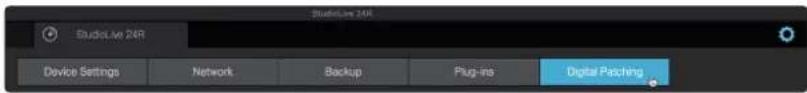 StudioLine 24R Device Settings Network Backup Plug-ins Digital Parching