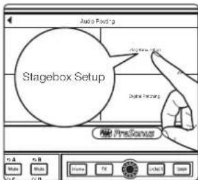 Auto Docking Stagebox Setup Digital Locking All PreSense Name: Mio File Edit View Insert Help