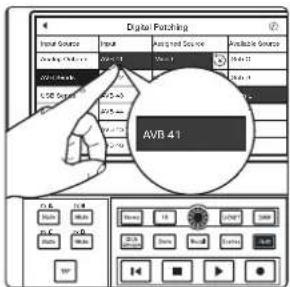 Digital Patching Signal Source: Signal Analog Source: Analog Source Available Source: Tracking (0.0000) AVB 41 AVB 41 USB Source: USB AVB 41 AVB 41 AVB 41 AVB 41 AVB 41 AVB 41 AVB 41 AVB 41 AVB 41 AVB 41 AVB 41 AVB 41 AVB 41 AVB 41 AVB 41 AVB 41 AVB 41 AVB AVB AVB AVB AVB AVB AVB AVB AVB AVB AVB AVB AVB AVB AVB AVB AVB AVB AVB AVB AVB AVB AVB AVB AVB AVB AVB AVB AVB AVB AVB AVB AVB AVB